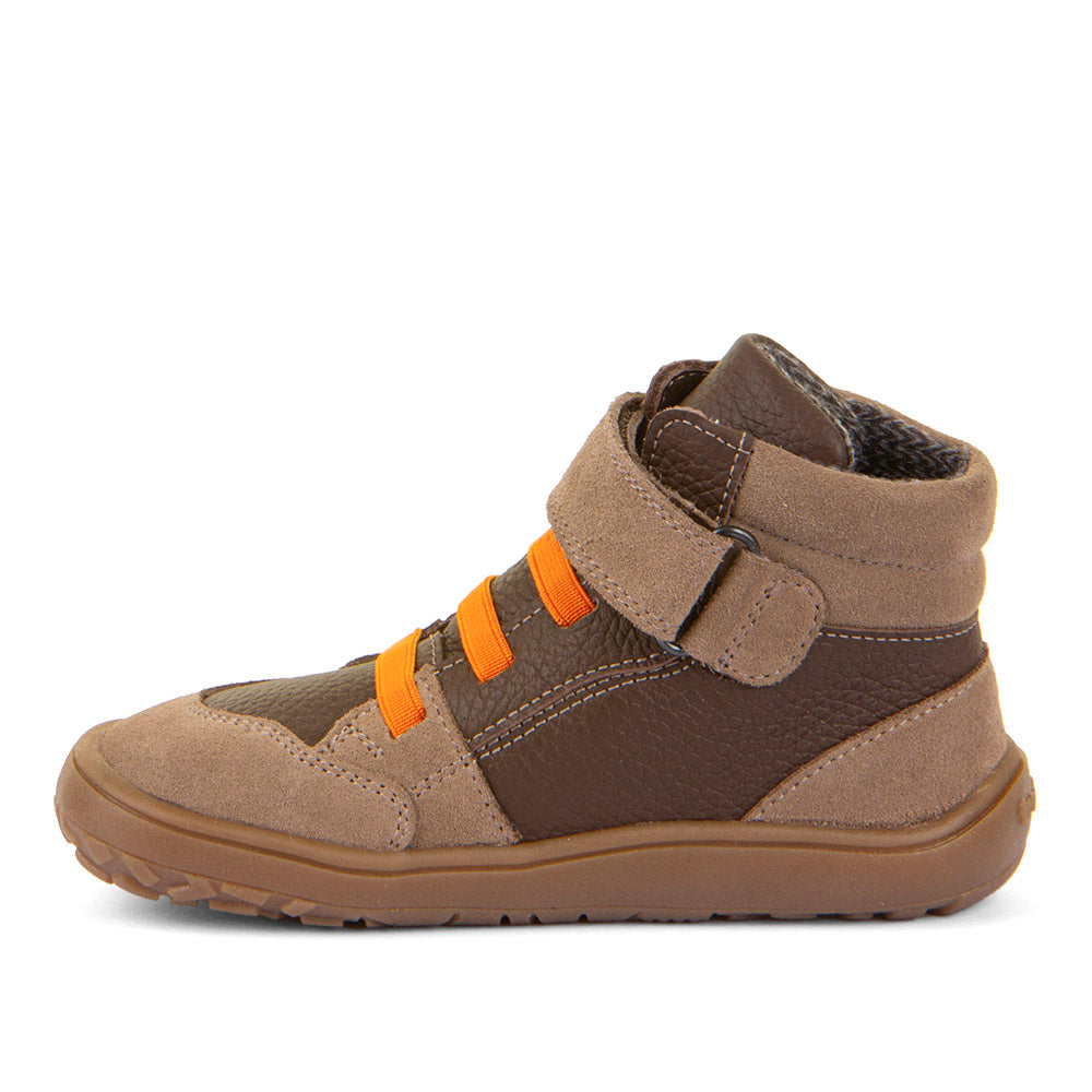 Froddo Buty barefoot dla dzieci wysokie Tex Go Light Brown
