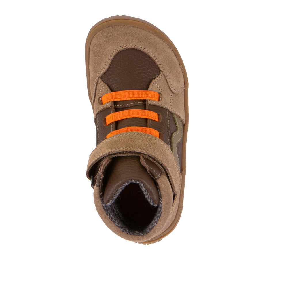 Froddo Buty barefoot dla dzieci wysokie Tex Go Light Brown