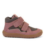 Froddo Buty barefoot dziecięce za kostkę Tex-Autumn Przygaszony róż