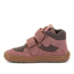 Froddo Buty barefoot dziecięce za kostkę Tex-Autumn Przygaszony róż