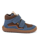 Froddo Buty barefoot dla dzieci za kostkę Tex Autumn Denim Brown