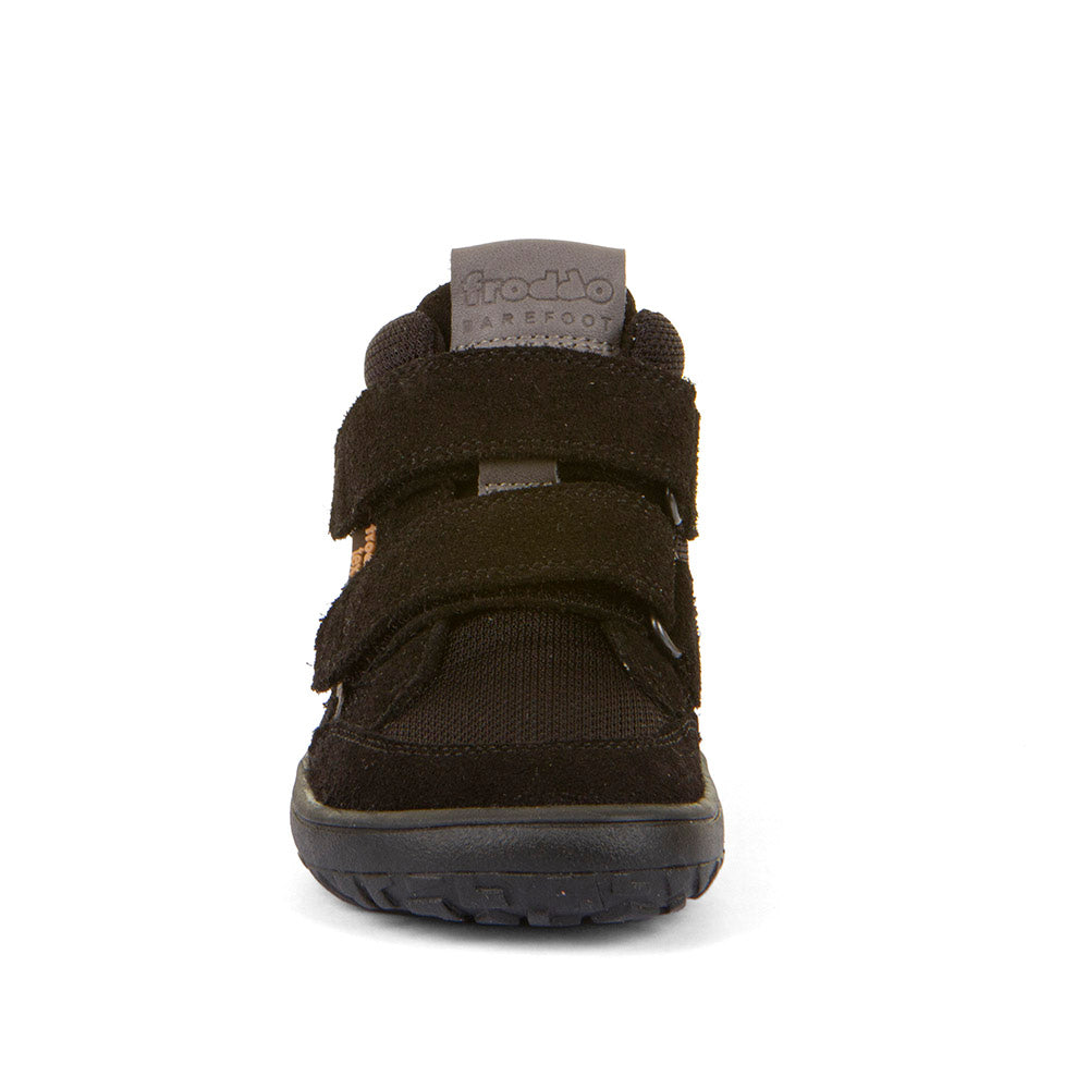 Froddo Buty barefoot dziecięce za kostkę Tex-Autumn Głęboki Brąz