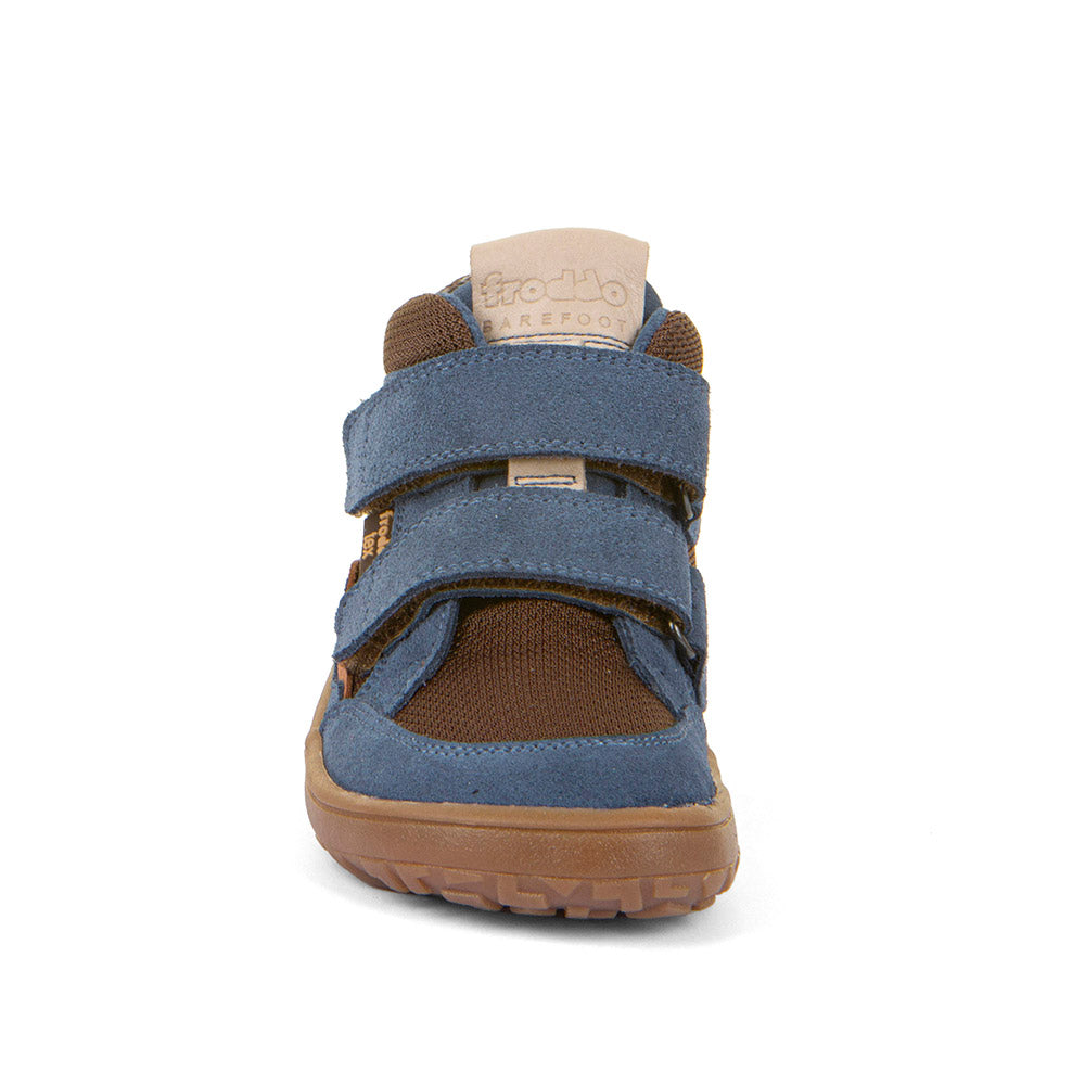 Froddo Buty barefoot dla dzieci za kostkę Tex Autumn Denim Brown
