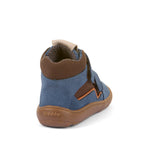 Froddo Buty barefoot dla dzieci za kostkę Tex Autumn Denim Brown