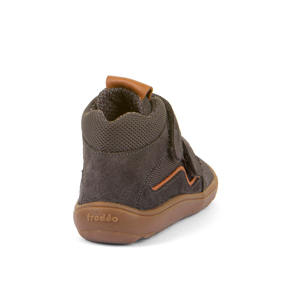 Froddo Buty barefoot dziecięce za kostkę Tex-Autumn Brąz