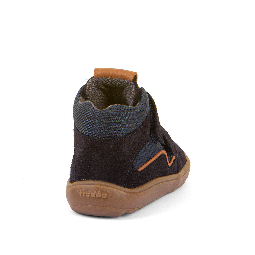 Froddo Buty barefoot dla dzieci za kostkę Tex Autumn Dark Blue