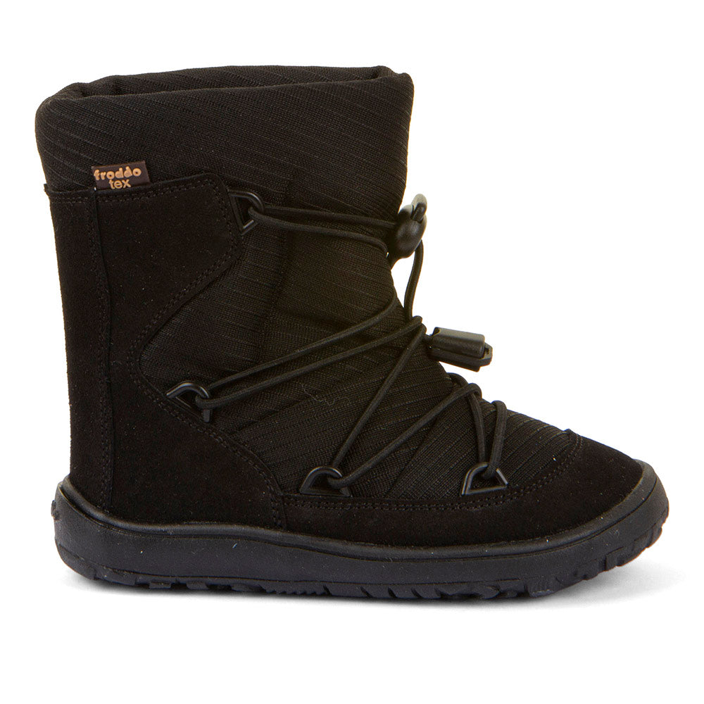Froddo Zimowe buty typu Barefoot dla dzieci Tex Track Wool Black