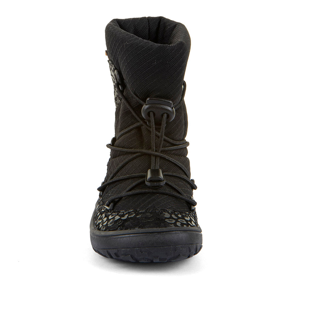 Froddo Zimowe buty typu Barefoot dla dzieci Tex Track Wool Black Leo