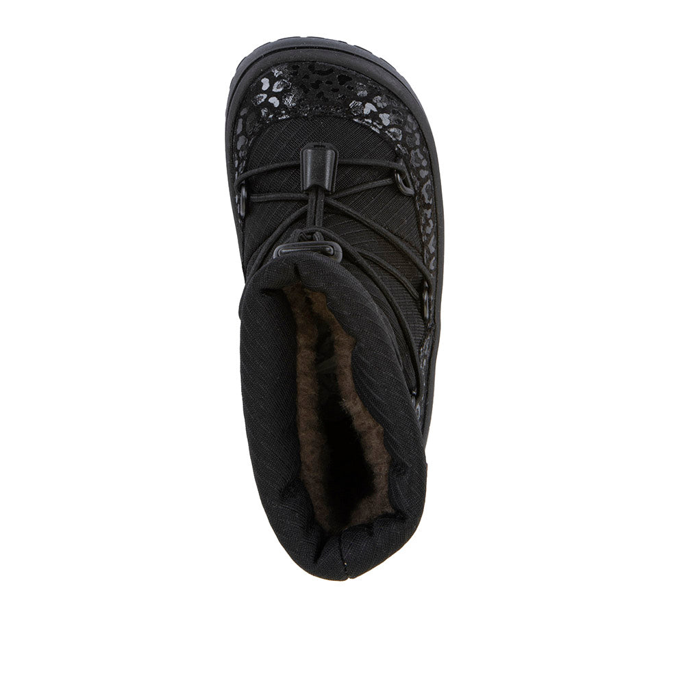 Froddo Zimowe buty typu Barefoot dla dzieci Tex Track Wool Black Leo