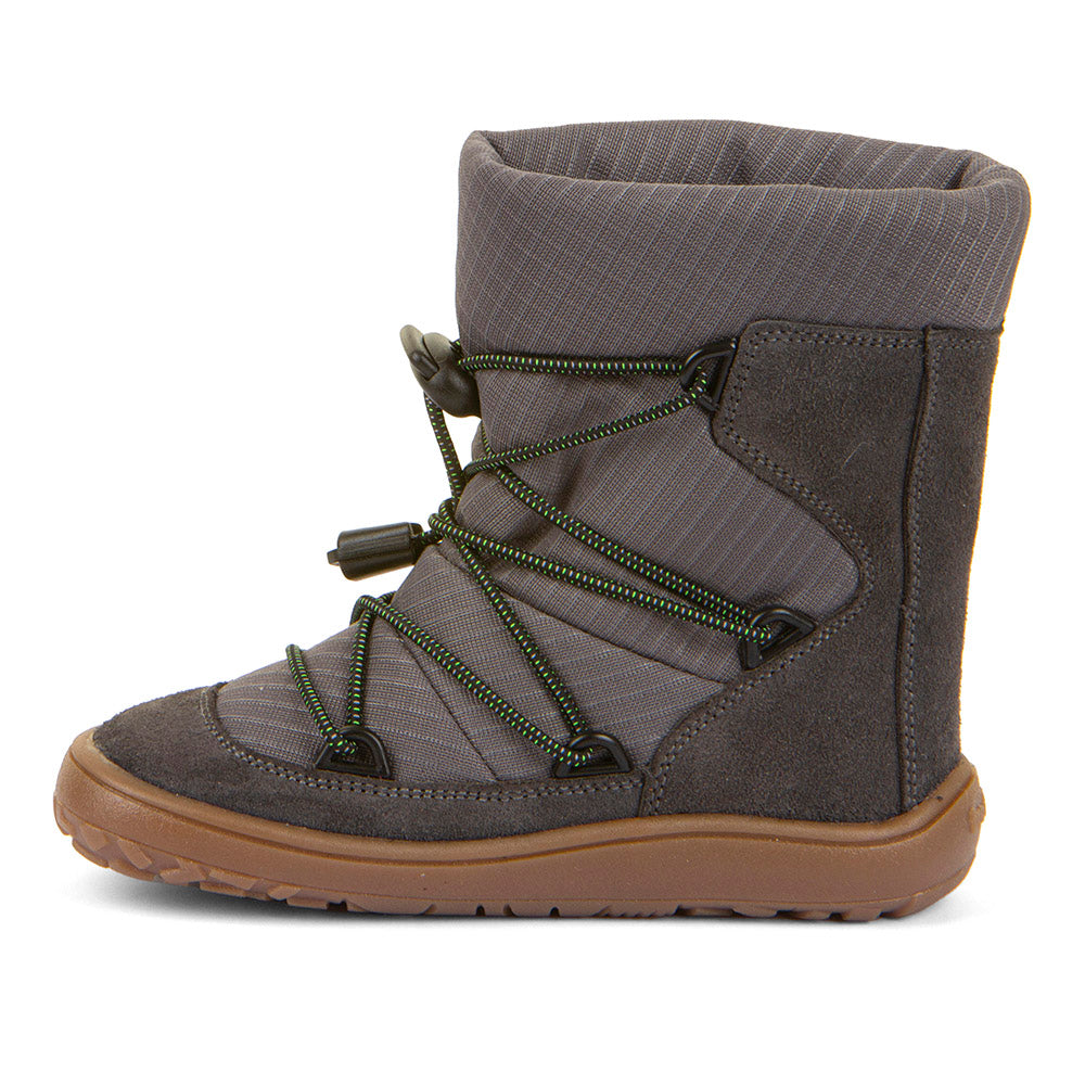 Froddo Zimowe buty typu Barefoot dla dzieci Tex Track Wool Gray