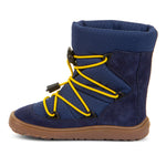 Froddo Zimowe buty typu Barefoot dla dzieci Tex Track Wool Denim Blue