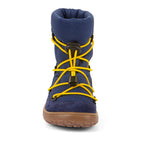 Froddo Zimowe buty typu Barefoot dla dzieci Tex Track Wool Denim Blue