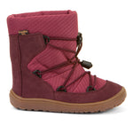 Froddo Zimowe buty typu Barefoot dla dzieci Tex Track Wool Dark Pink