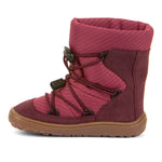 Froddo Zimowe buty typu Barefoot dla dzieci Tex Track Wool Dark Pink