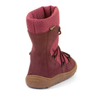 Froddo Zimowe buty typu Barefoot dla dzieci Tex Track Wool Dark Pink