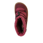 Froddo Zimowe buty typu Barefoot dla dzieci Tex Track Wool Dark Pink