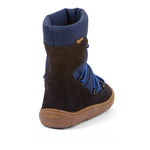 Froddo Zimowe buty typu Barefoot dla dzieci Tex Track Wool Dark Blue