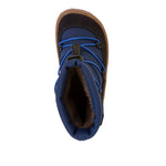 Froddo Zimowe buty typu Barefoot dla dzieci Tex Track Wool Dark Blue