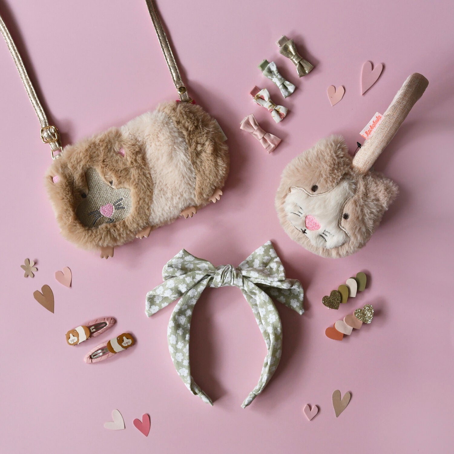 Rockahula Spinki dla dziewczynki Sweet Hearts
