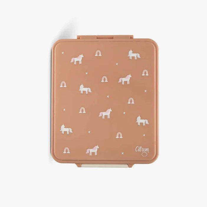 Citron Grand Lunch Box z Termosem Unicorn Blush Pink