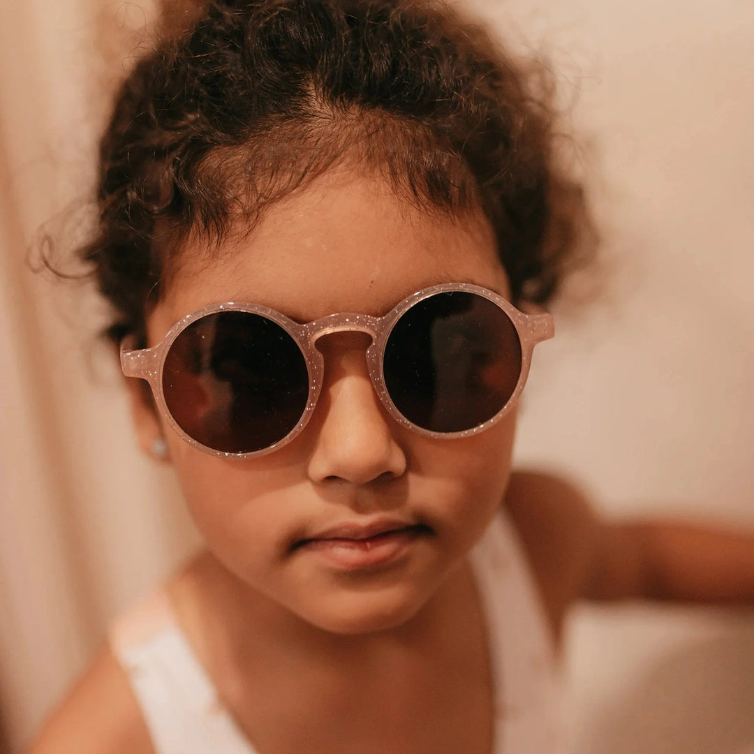 Mrs Ertha Okulary przeciwsłoneczne dla dzieci Glitter Blush