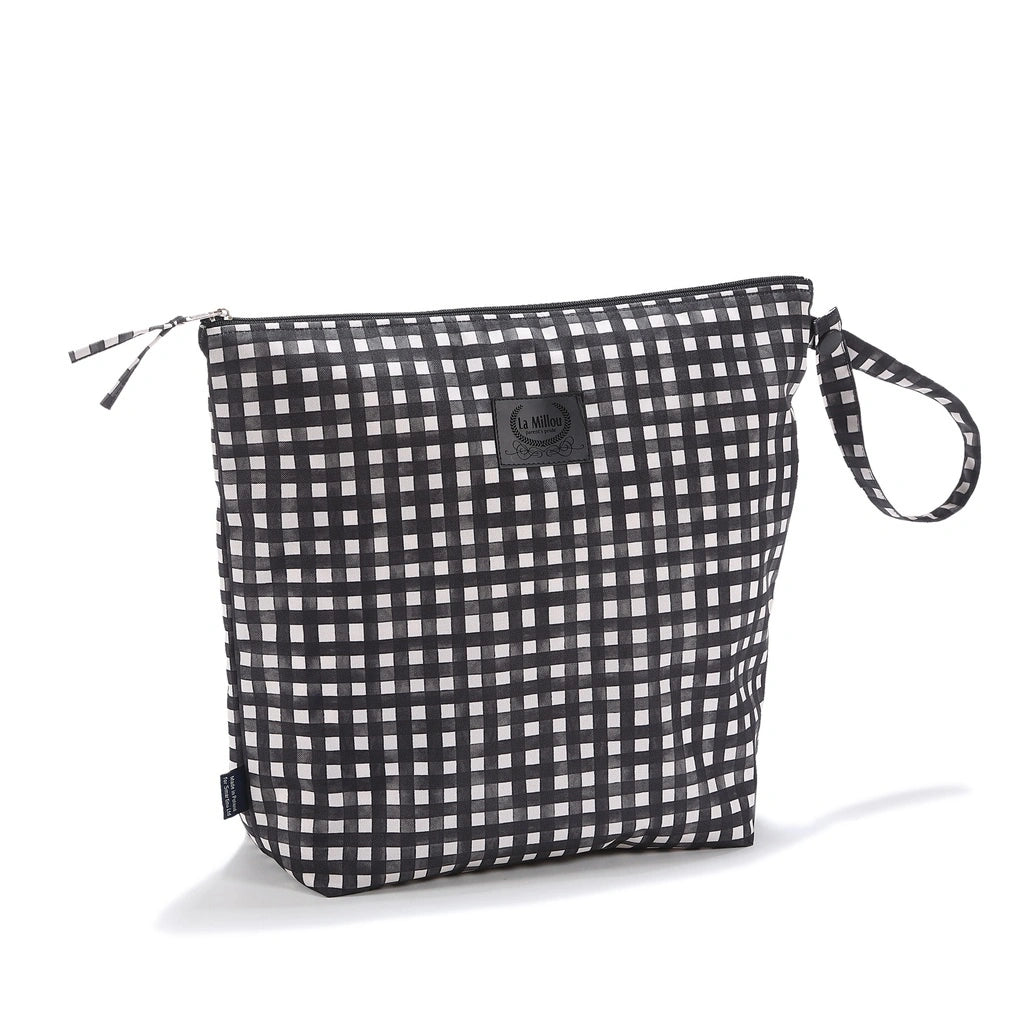 La Millou Kosmetyczka wodoodporna XL BLACK VICHY