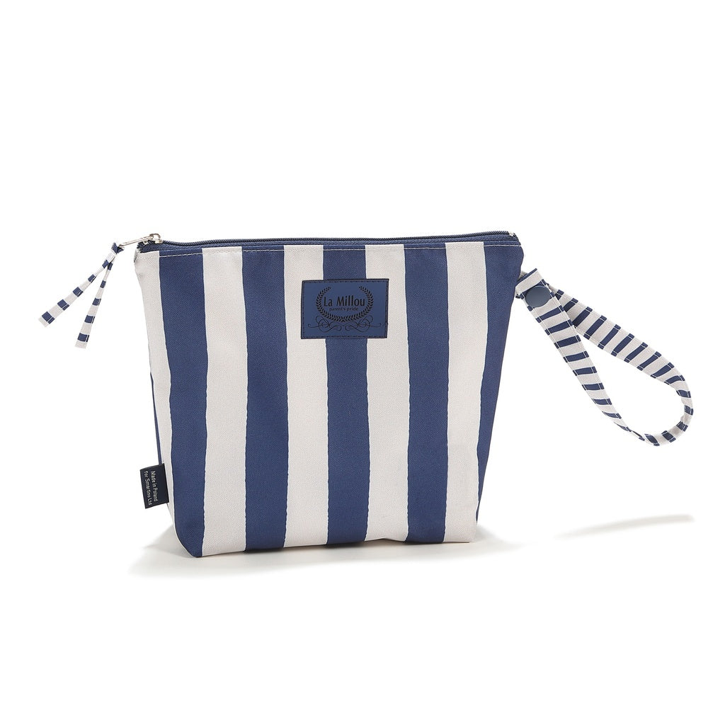 La Millou Kosmetyczka wodoodporna S STRIPES NAVY