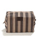 La Millou Kosmetyczka ortalionowa Stripes Brown