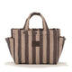 La Millou Organizer do wózka ortalion pikowany Stripes Brown
