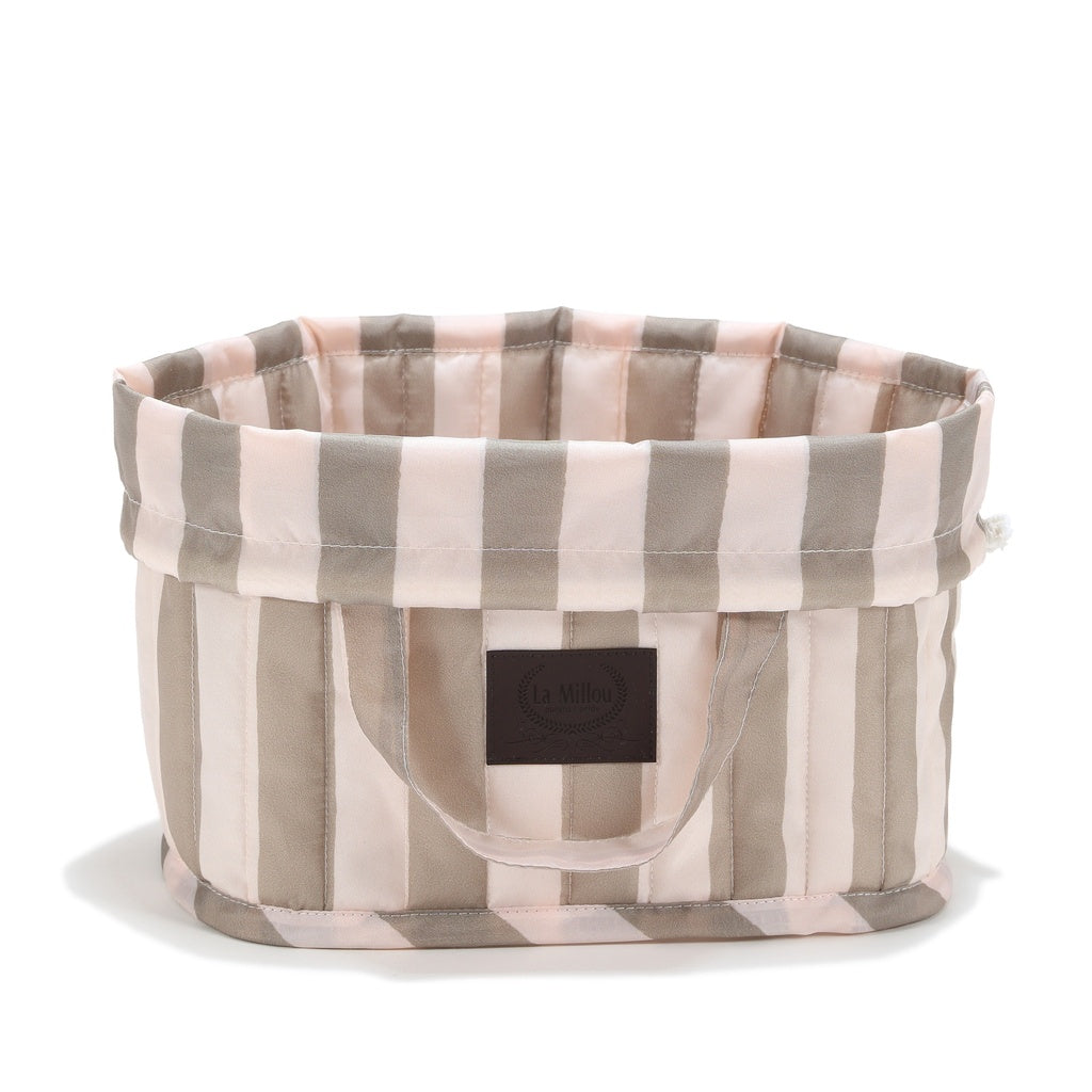 La Millou Organizer na pieluchy Ortalion Stripes Beige