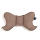 La Millou Poduszka do wózka Angel's Wings Velvet STRIPES BROWN