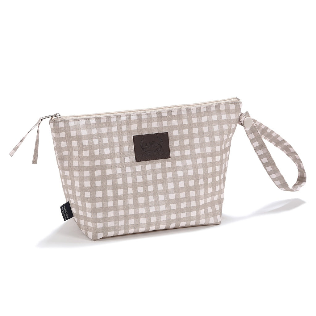 La Millou Kosmetyczka wodoodporna S BEIGE VICHY