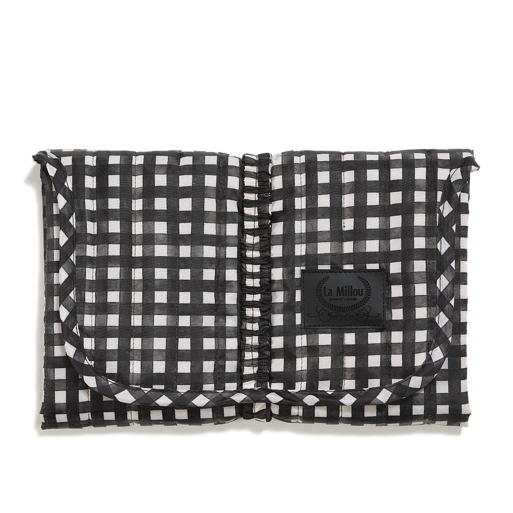 La Millou Mata do przewijania Ortalion BLACK VICHY
