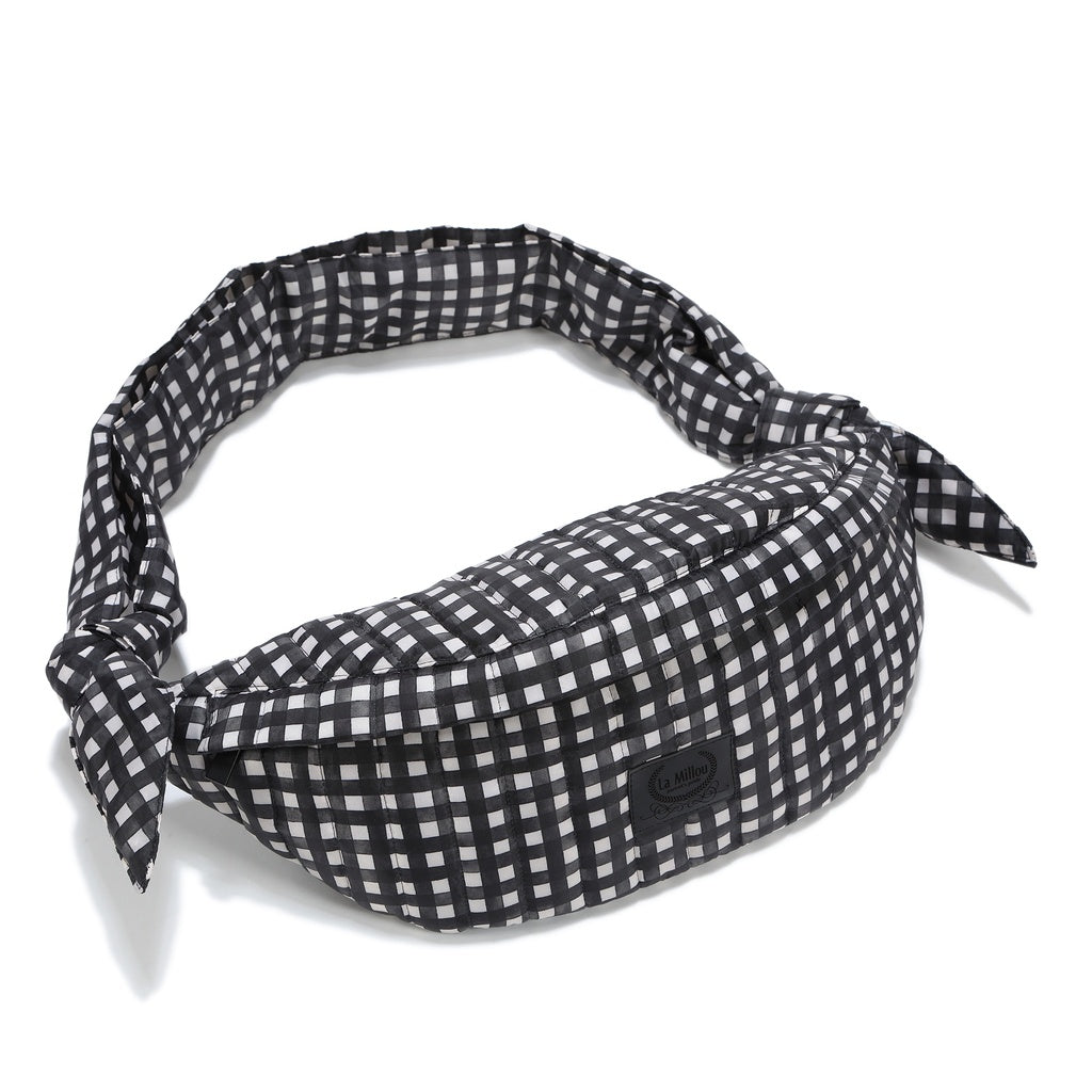 La Millou Nerka damska ortalionowa BLACK VICHY