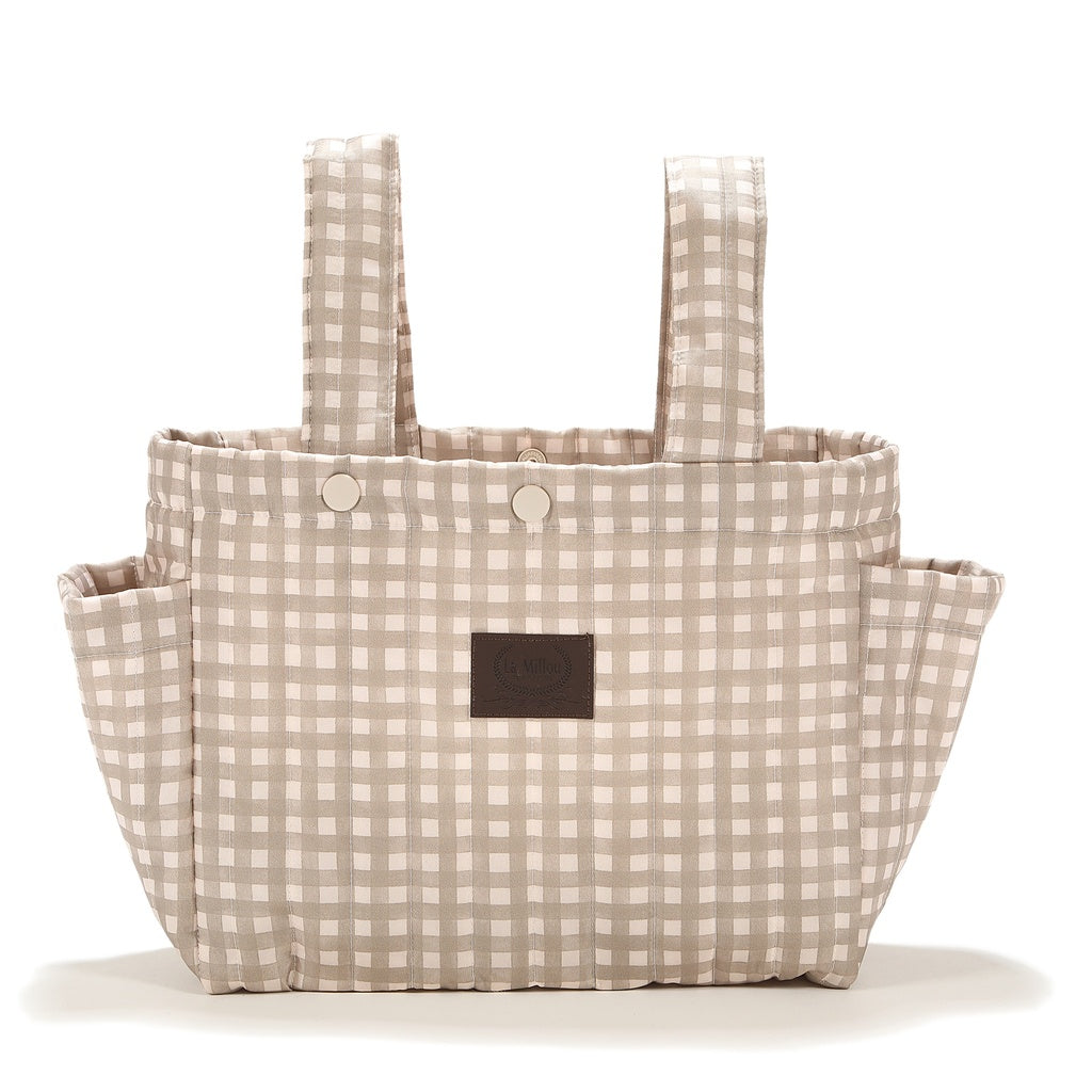 La Millou Organizer do wózka ortalion BEIGE VICHY