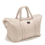La Millou Torba dla mamy weekendowa Ortalion BEIGE VICHY