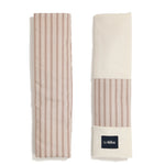 La Millou Ochraniacze na pasy Bawełna Velvet STRIPES BEIGE