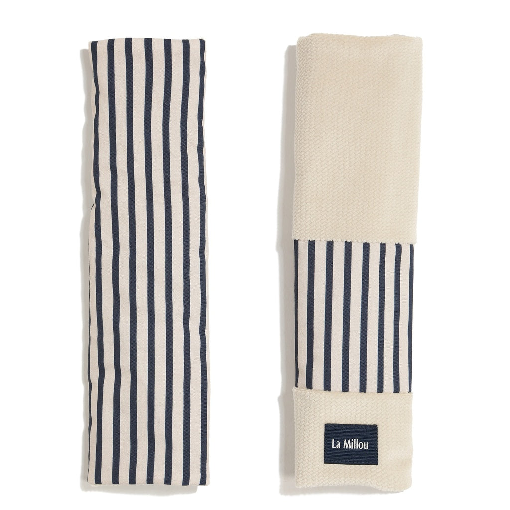La Millou Ochraniacz na pasy Bawełna Velvet STRIPES NAVY