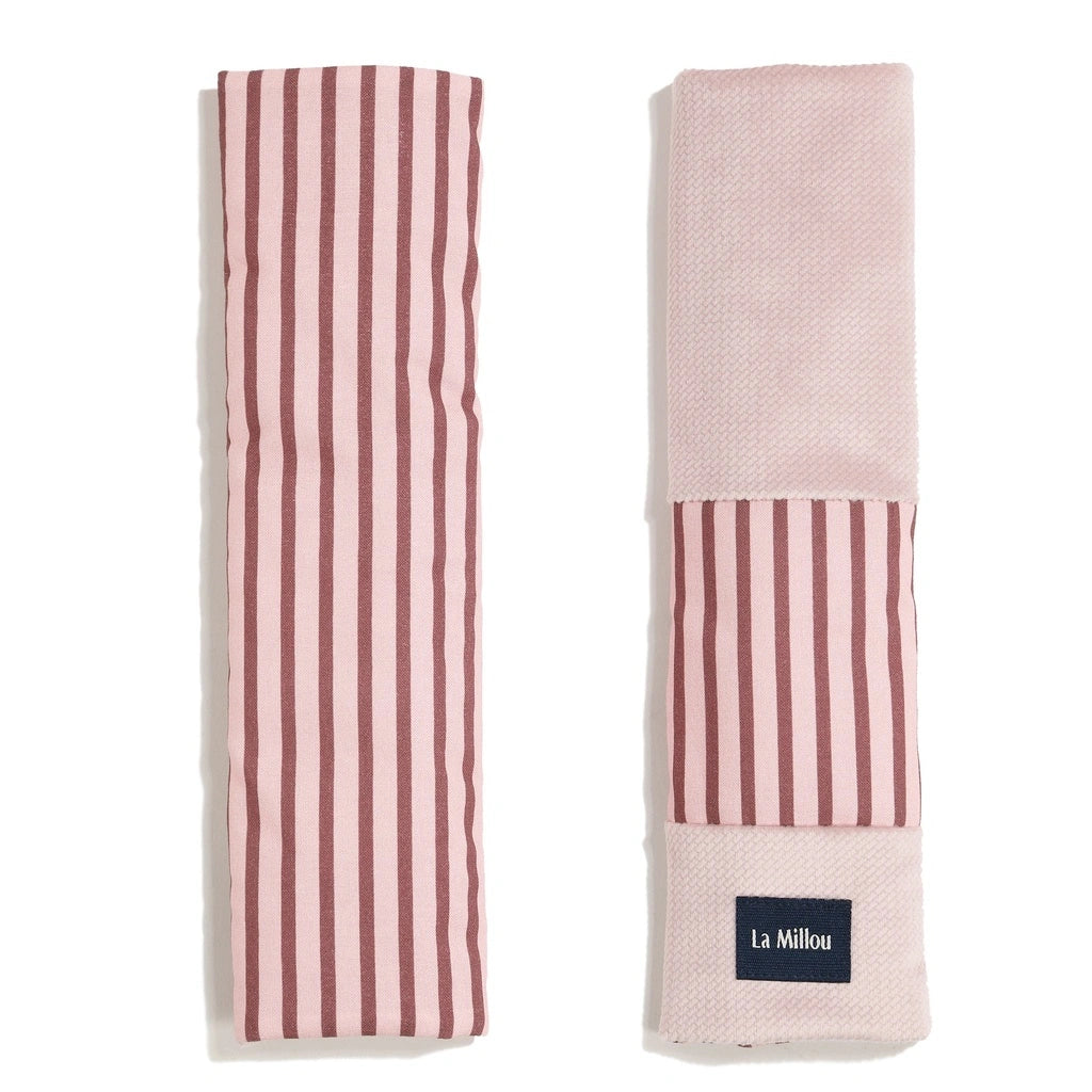 La Millou Ochraniacze na pasy Bawełna Velvet STRIPES PINK