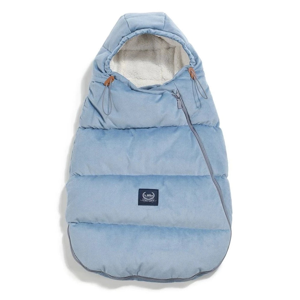 La Millou Śpiworek do wózka zimowy Baby Multi Wind Blue