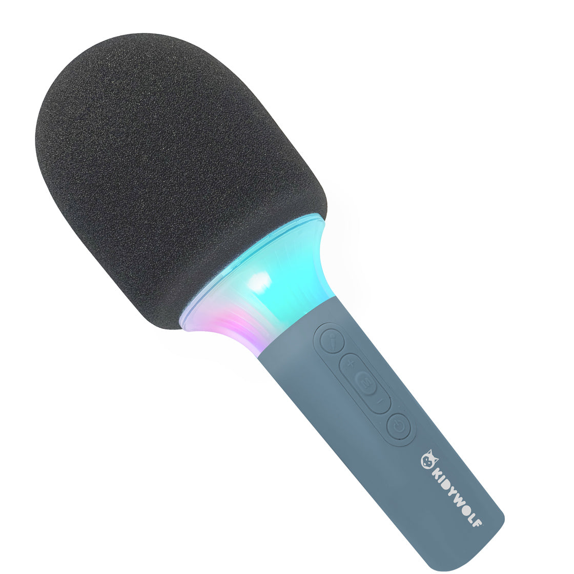 Kidywolf Mikrofon dla dzieci mikrofon do karaoke z modulacją Kidymic Niebieski
