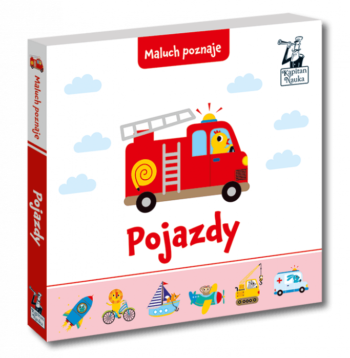 Kapitan Nauka Książka Maluch poznaje - Pojazdy