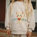 Konges Slojd Bluza dresowa Belli Sweat Shirt Ocs Whisper Pink