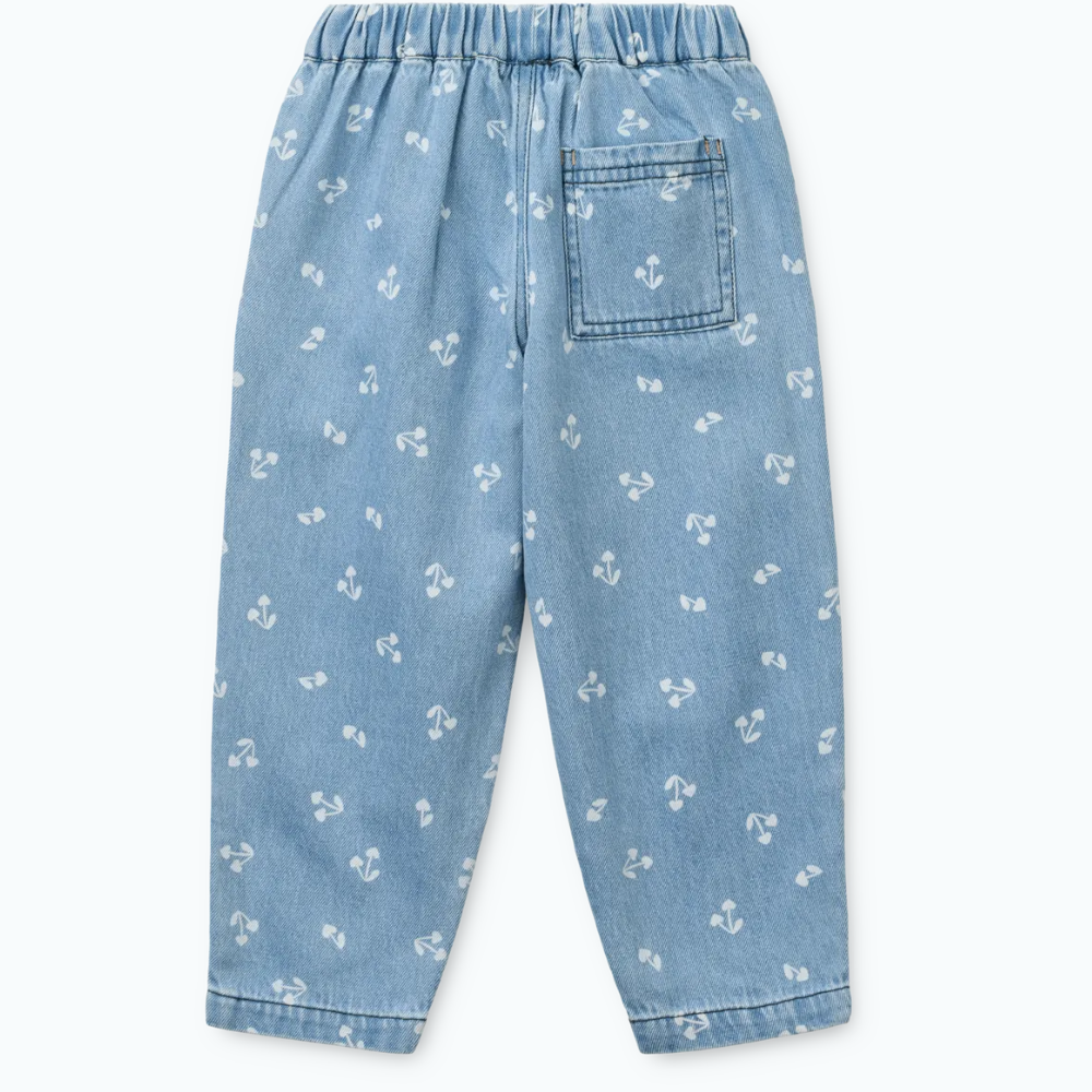 Liewood Spodnie dżinsowe Borris Printed Cherry heart sandy / Denim