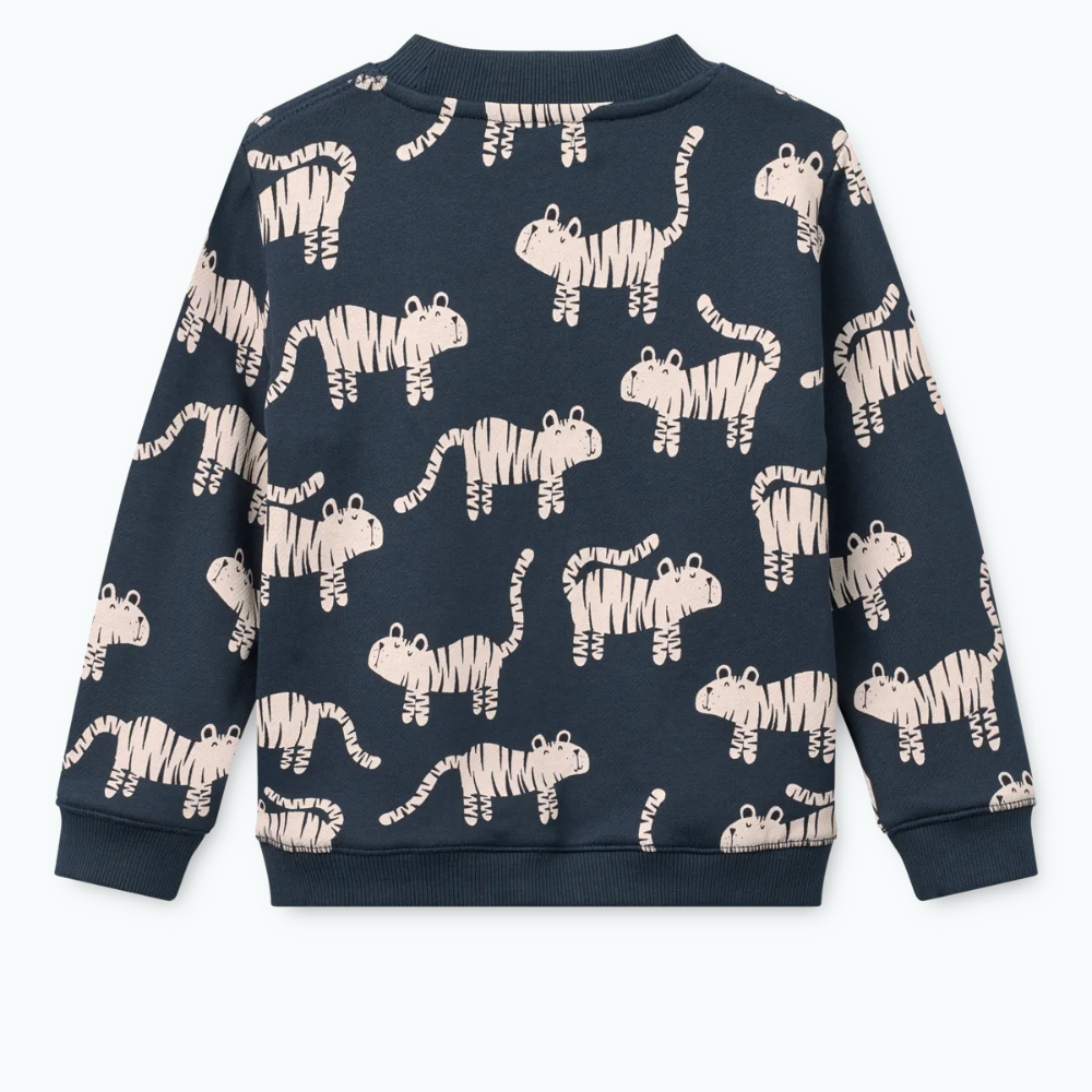 Liewood Bluza dziecięca Ridley Printed Tiger / Classic navy
