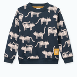 Liewood Bluza dziecięca Ridley Printed Tiger / Classic navy