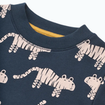 Liewood Bluza dziecięca Ridley Printed Tiger / Classic navy