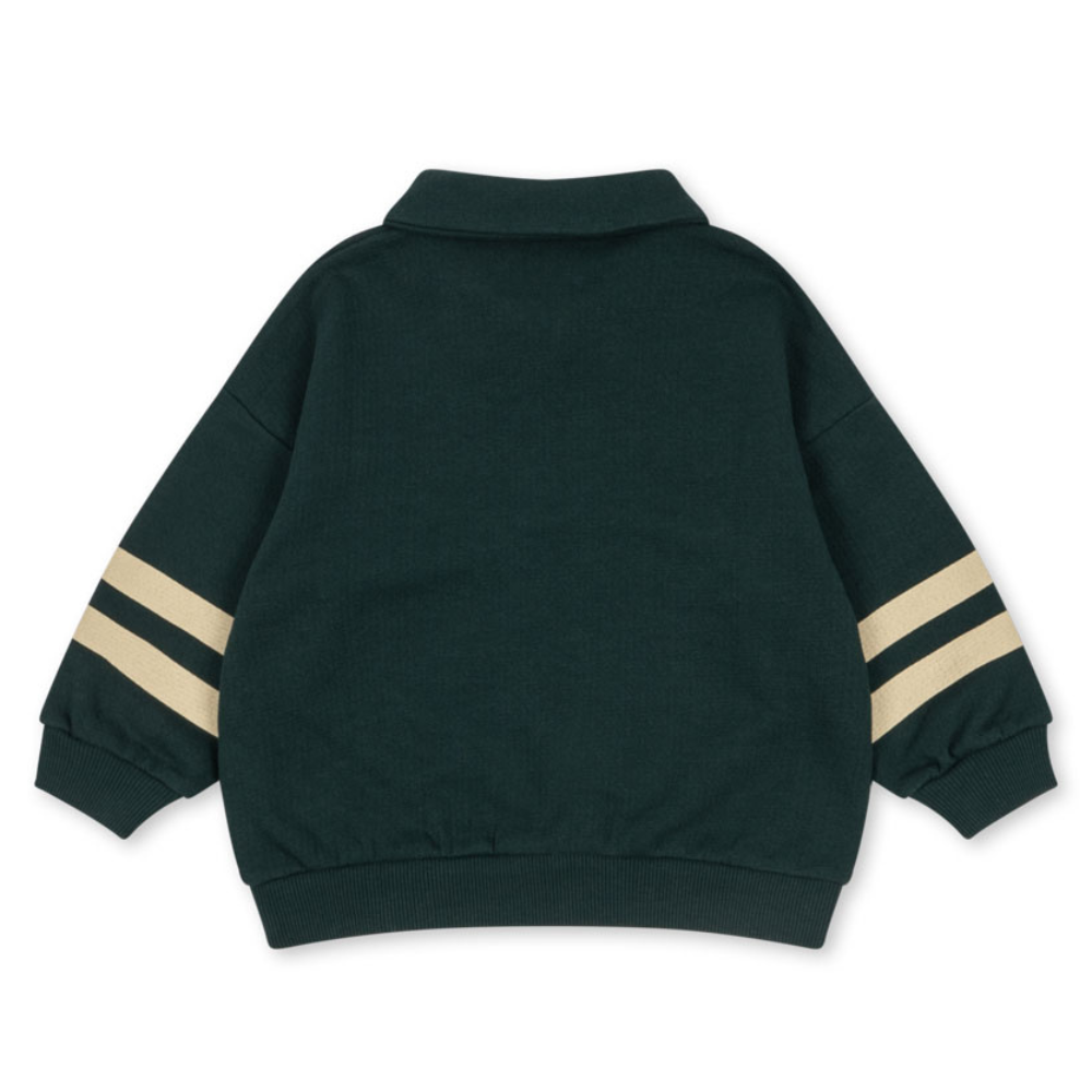 Konges Slojd Bluza dziecięca z kołnierzykiem Doggy Pine Grove