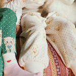 Konges Slojd Spodnie dziewczęce Belli Sweat Pants Ocs Miao Amore