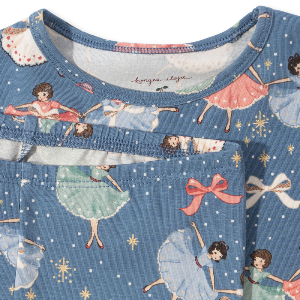 Konges Slojd Bawełniany Komplet dziecięcy Snow Bow Ballerina